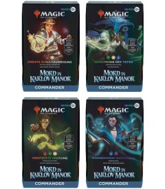 Trading Card Magic - Mord In Karlov Manor (Commander-Deck, DE)