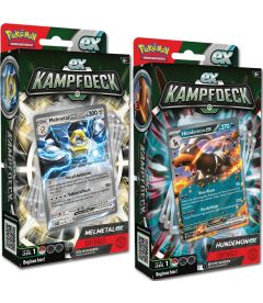 Trading Card Pokemon - Ex-Kampfdeck Hundemon Ex / Melmetal Ex (DE)