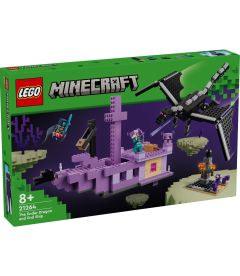 Lego Minecraft - Der Enderdrache Und Das Endschiff