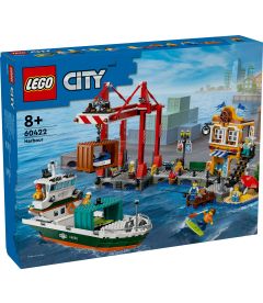 Lego City - Hafen Mit Frachtschiff