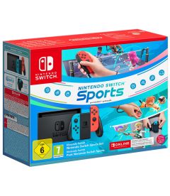 Nintendo Switch + Nintendo Switch Sports + 3 Month Online Subscription (Neon)