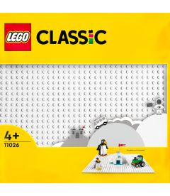 Lego Classic - Weisse Bauplatte