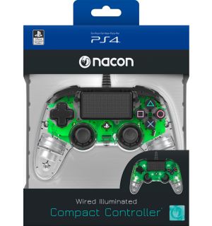 Nacon Wired Compact Controller (Illuminated Green)