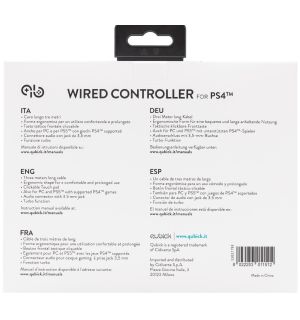 Wired Controller B&w 2.0 (PS4)