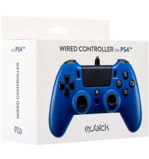 Wired Controller Blue (PS4)