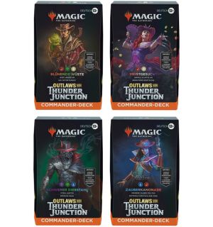 Trading Card Magic - Outlaws Von Thunder Junction (Commander Deck, DE)