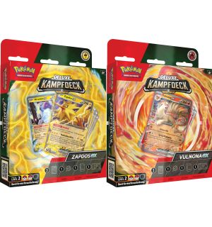 Trading Card Pokemon - Deluxe Kampfdeck Vulnona Ex / Zapdos Ex (DE)