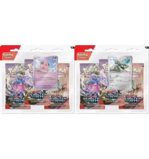 Trading Card Pokemon - Karmesin & Purpur Gewalten Der Zeit (3-Pack Blister, DE)