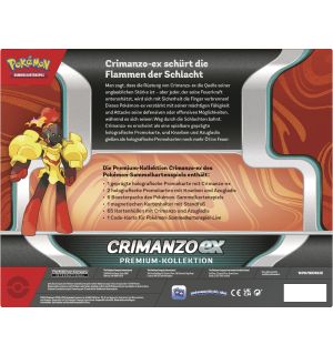 Trading Card Pokemon - Crimanzo EX Premium-Kollektion (Box, DE)