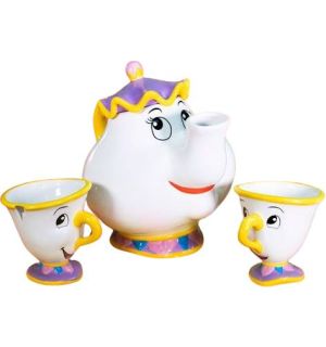 Teeservice Disney Beauty And The Beast - Mrs. Potts And Chip