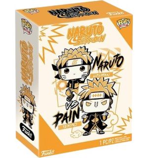 Funko Pop! & Tee Naruto Shippuden - Naruto VS Pain (Grosse M)