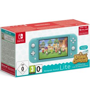 Nintendo Switch Lite (Tuerkis) + Animal Crossing New Horizons