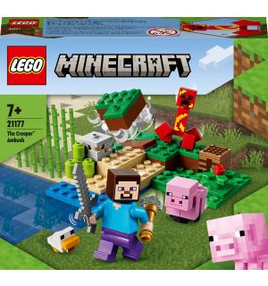 Lego Minecraft - Der Hinterhalt Des Creeper