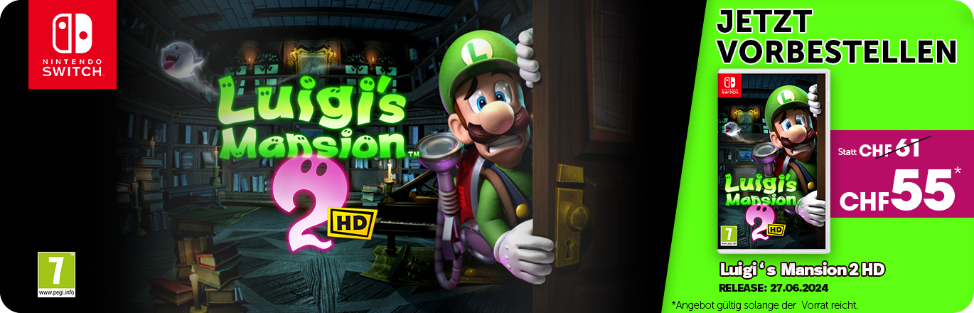 Luigi's Mansion 2 HD Preorder